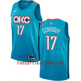 Oklahoma City Thunder Trikot Steven Adams 17 2018-19 Nike City Edition Blau Swingman - Herren